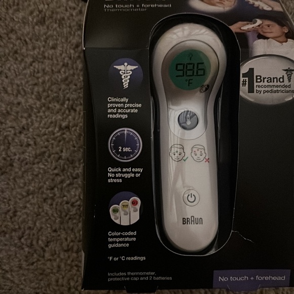 Braun No Touch Forehead Thermometer - Picture 7 of 7